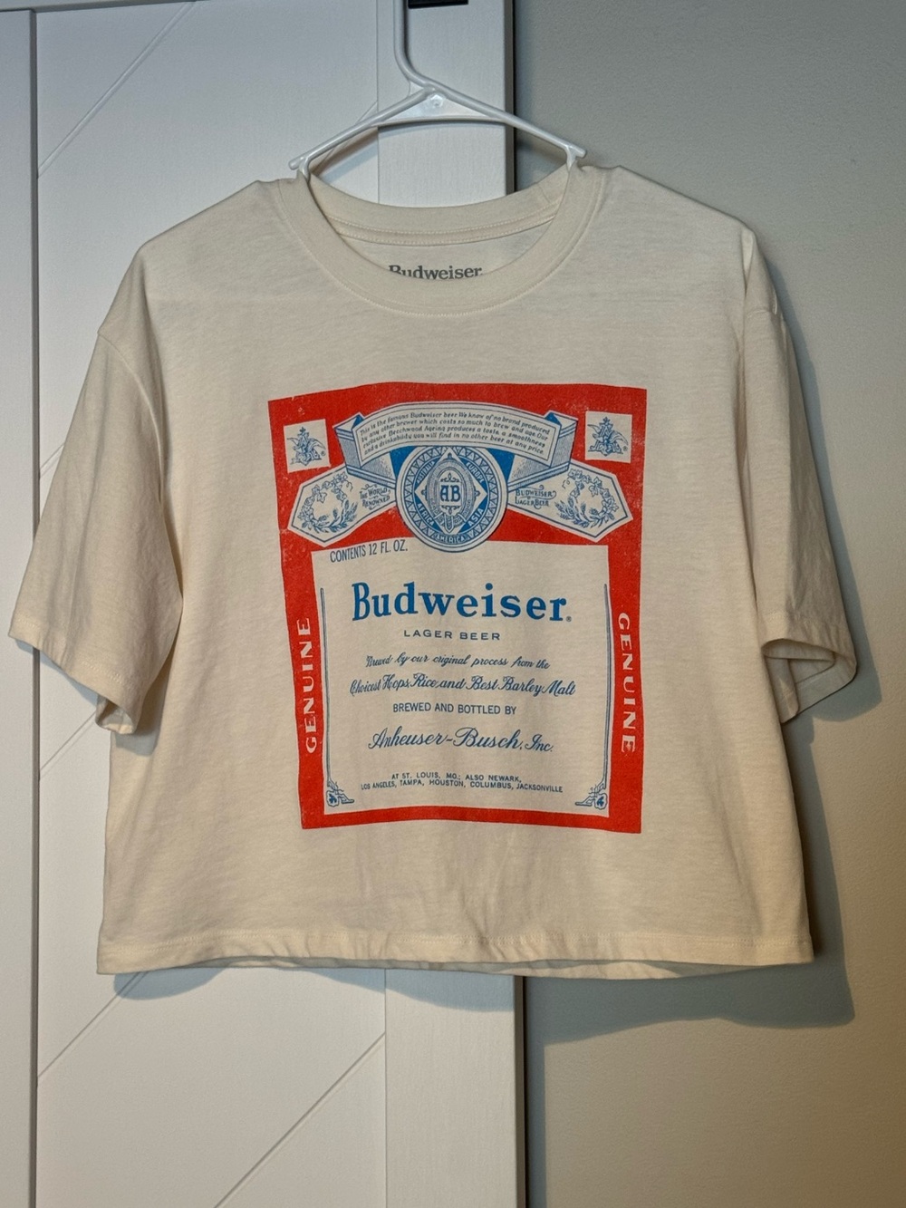 Budweiser Graphic Tee Size M Hybrid Apparel